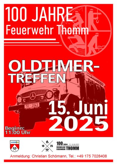 100 Jahre FF Thomm