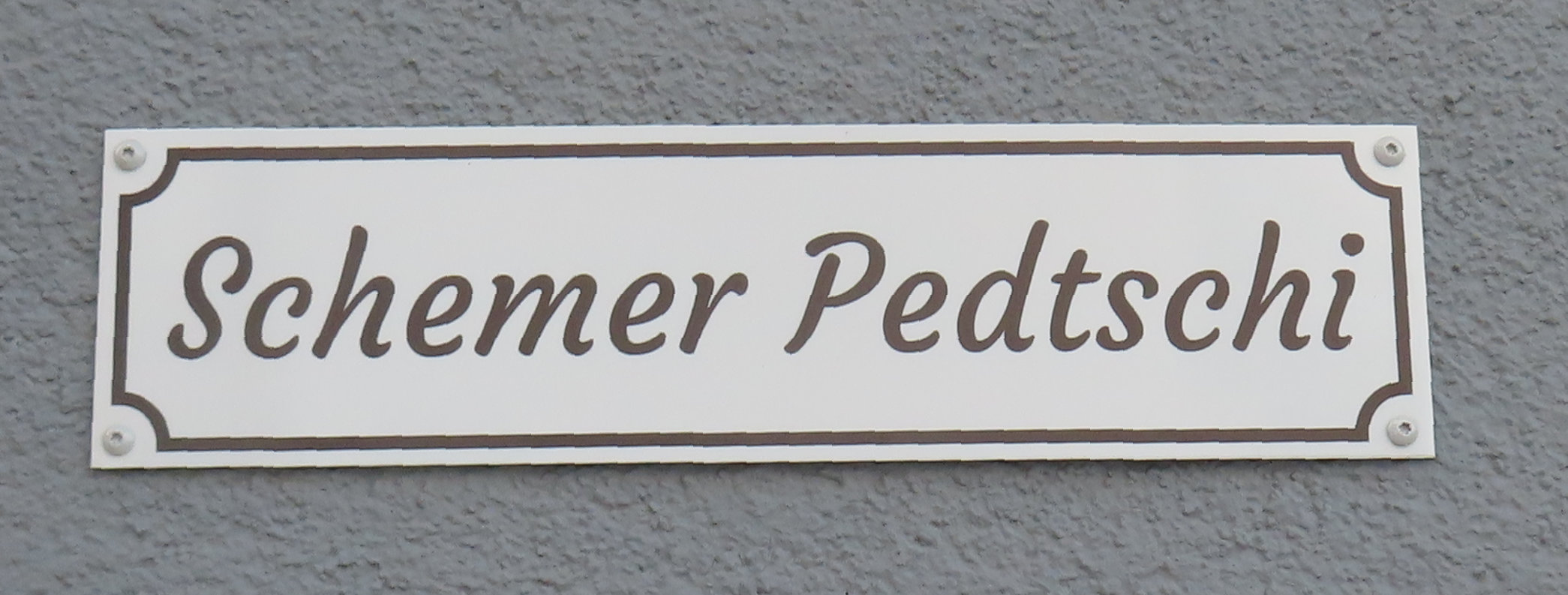 Schemer Pedtschi