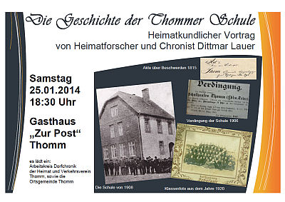 Geschichte der Thommer Schule